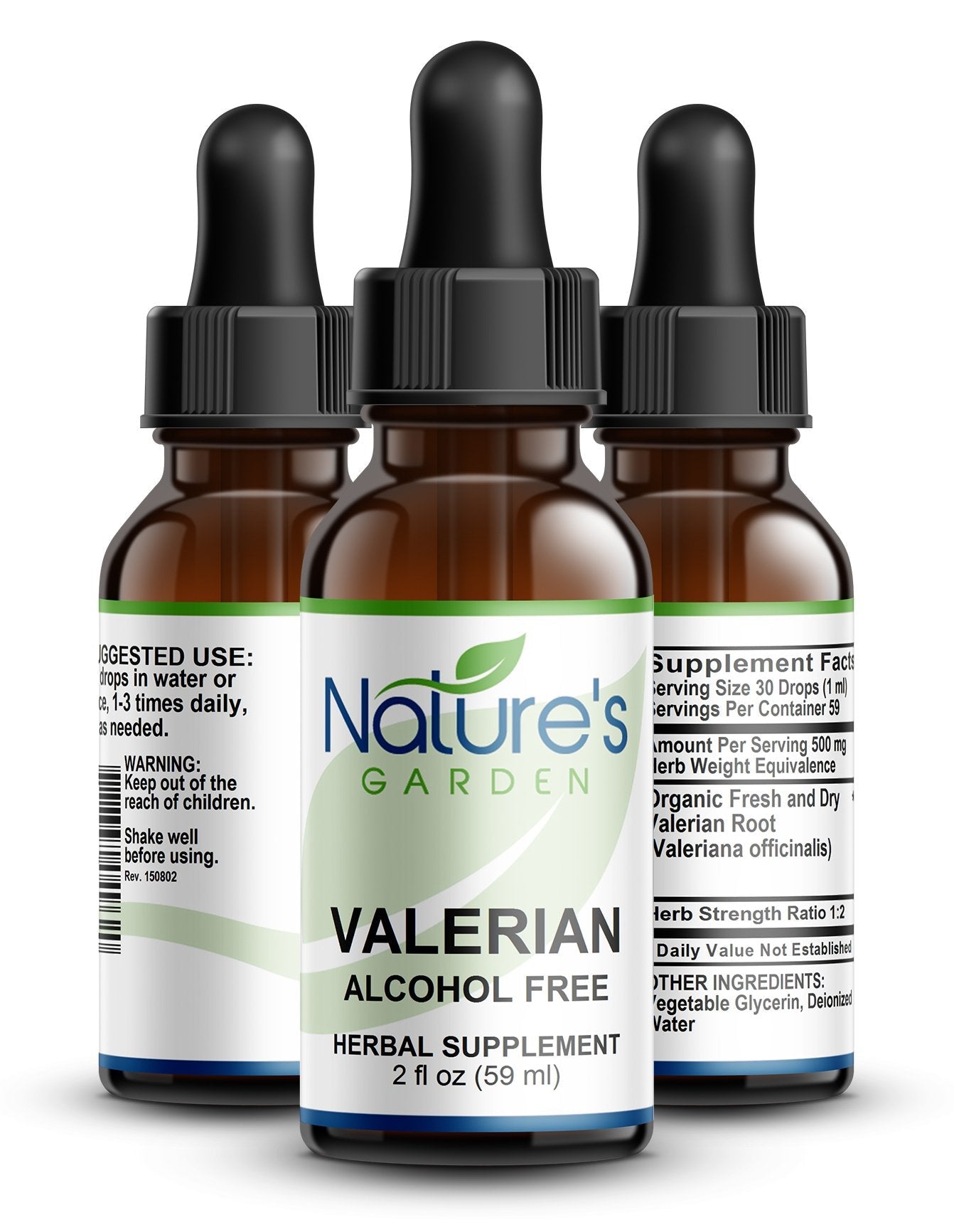 Valerian (Alcohol Free) - 2 oz Liquid Single Herb