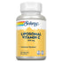 Solaray Liposomal Vitamin C 500 mg | Healthy Immune System, Collagen Synthesis & Antioxidant Support | Buffered w/Fatty Acids | 100 VegCaps