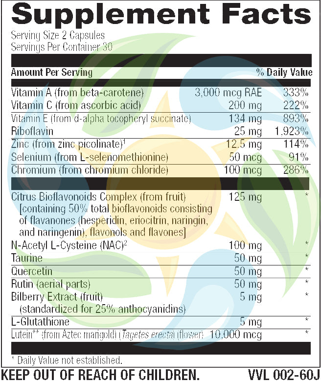 Ocu Complete® with Lutein Caps 60 Count