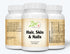 Zen Supplements - Hair, Skin & Nails Formula Contains Biotin, Zinc, MSM, Antioxidant Vitamins C and E, Selenium, Silicon All Support for Healthy Hair, Clear Skin and Strong Nails 180-Tabs