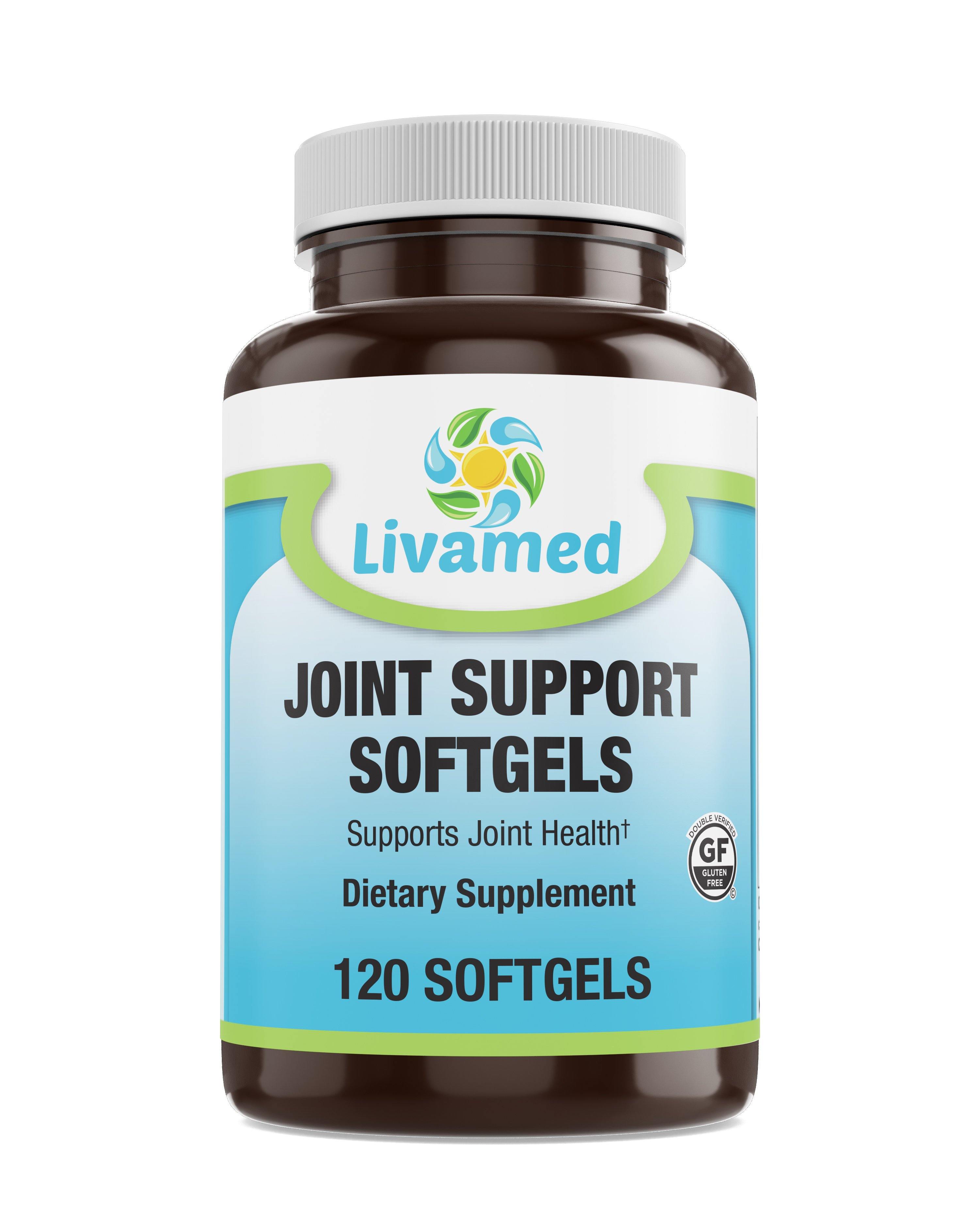 Livamed - Joint Support Softgels 120 Count - Livamed Vitamins