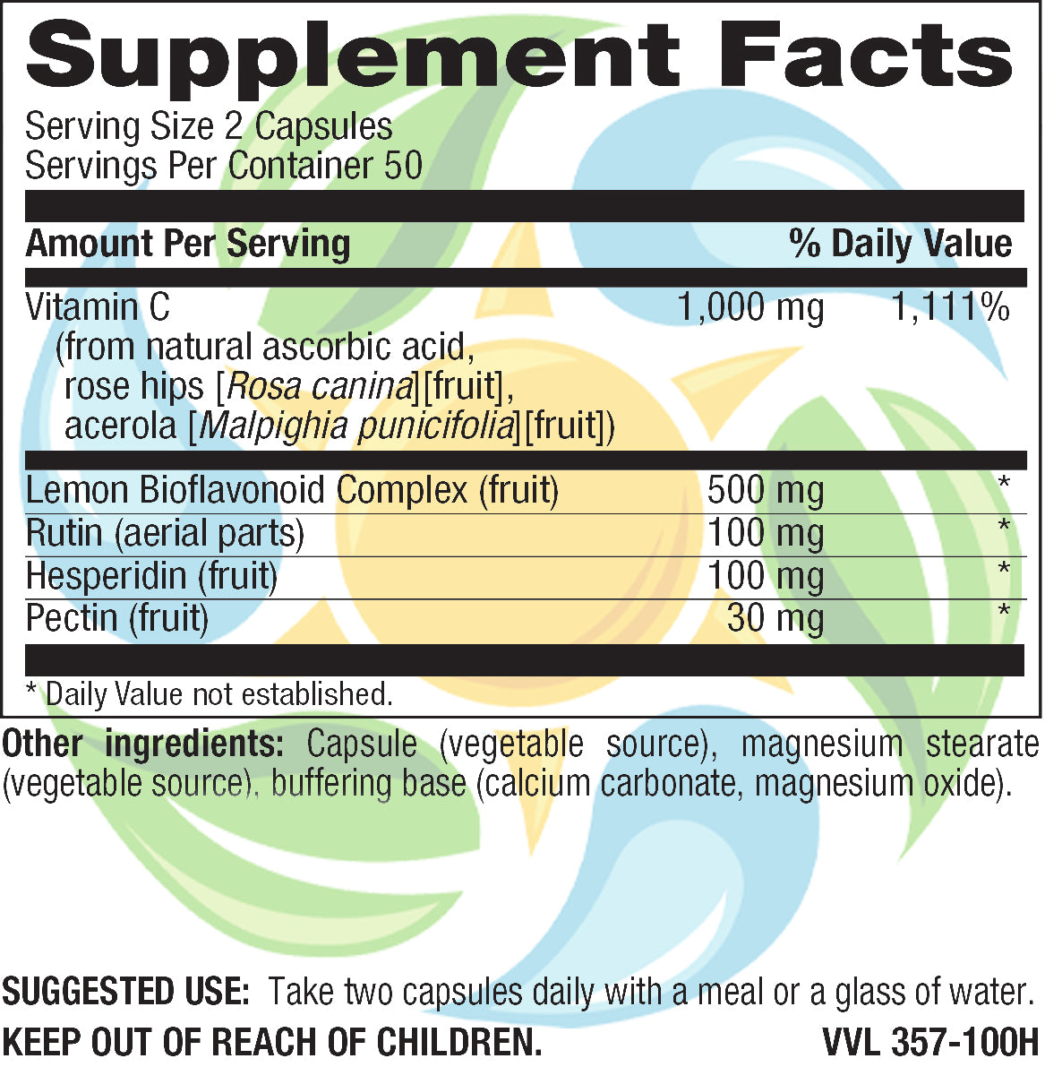 Bio C Complete® with Bioflavonoids Buffered Caps 100 Count