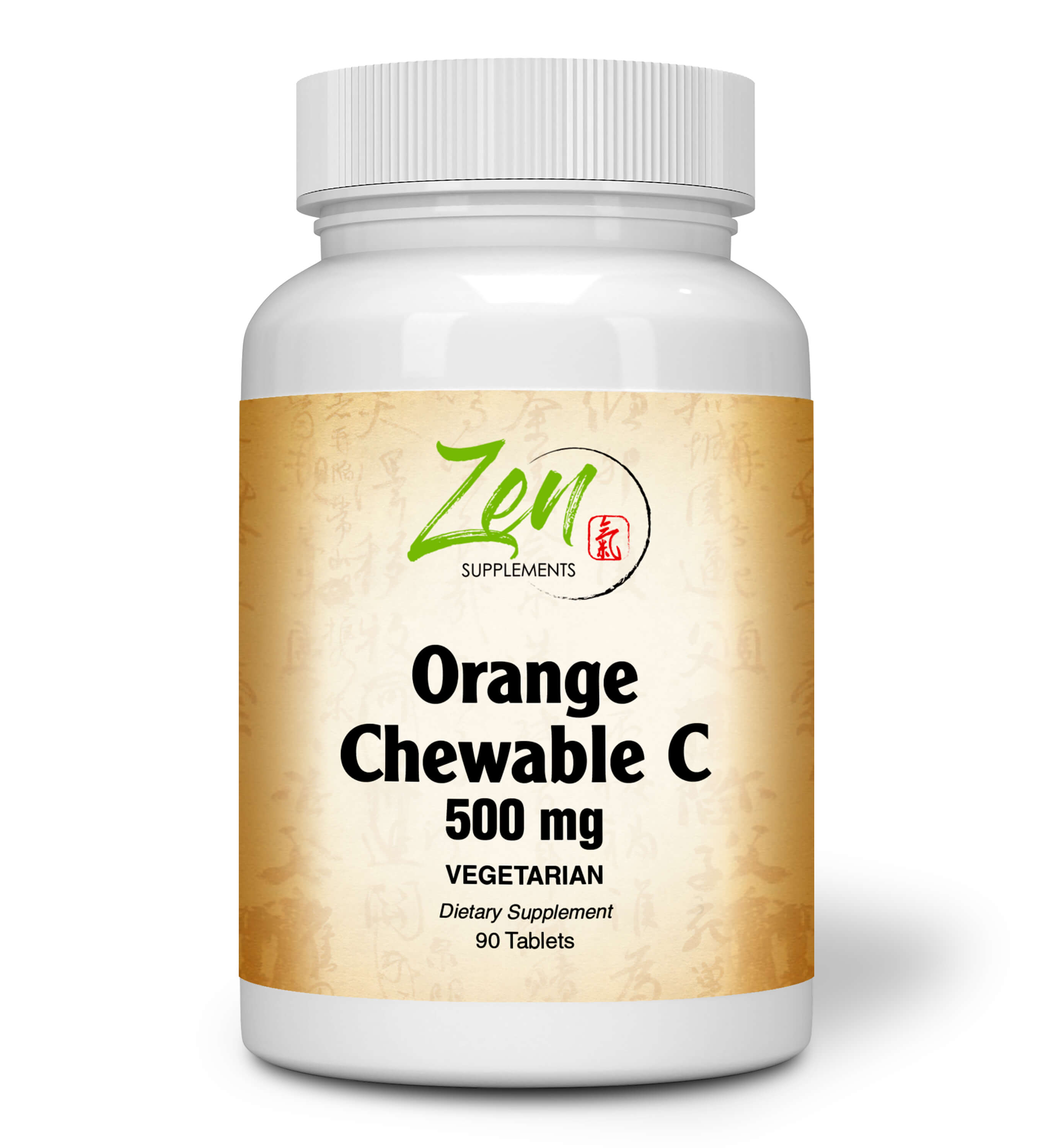 Chewable C-500mg - Orange Flavor - 90 Tabs