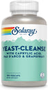 Solaray Yeast-Cleanse | with Caprylic Acid, PAU Darco, Grapefruit Seed Extract & Tea Tree Oil | Healthy Cleansing Support | 30 Servings | 180 VegCaps