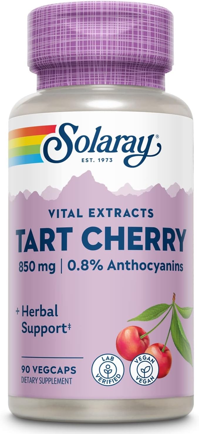 Solaray Tart Cherry Fruit Extract 90ct VegCap