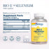 Solaray Bio Vitamin E with Selenium 120ct Softgel