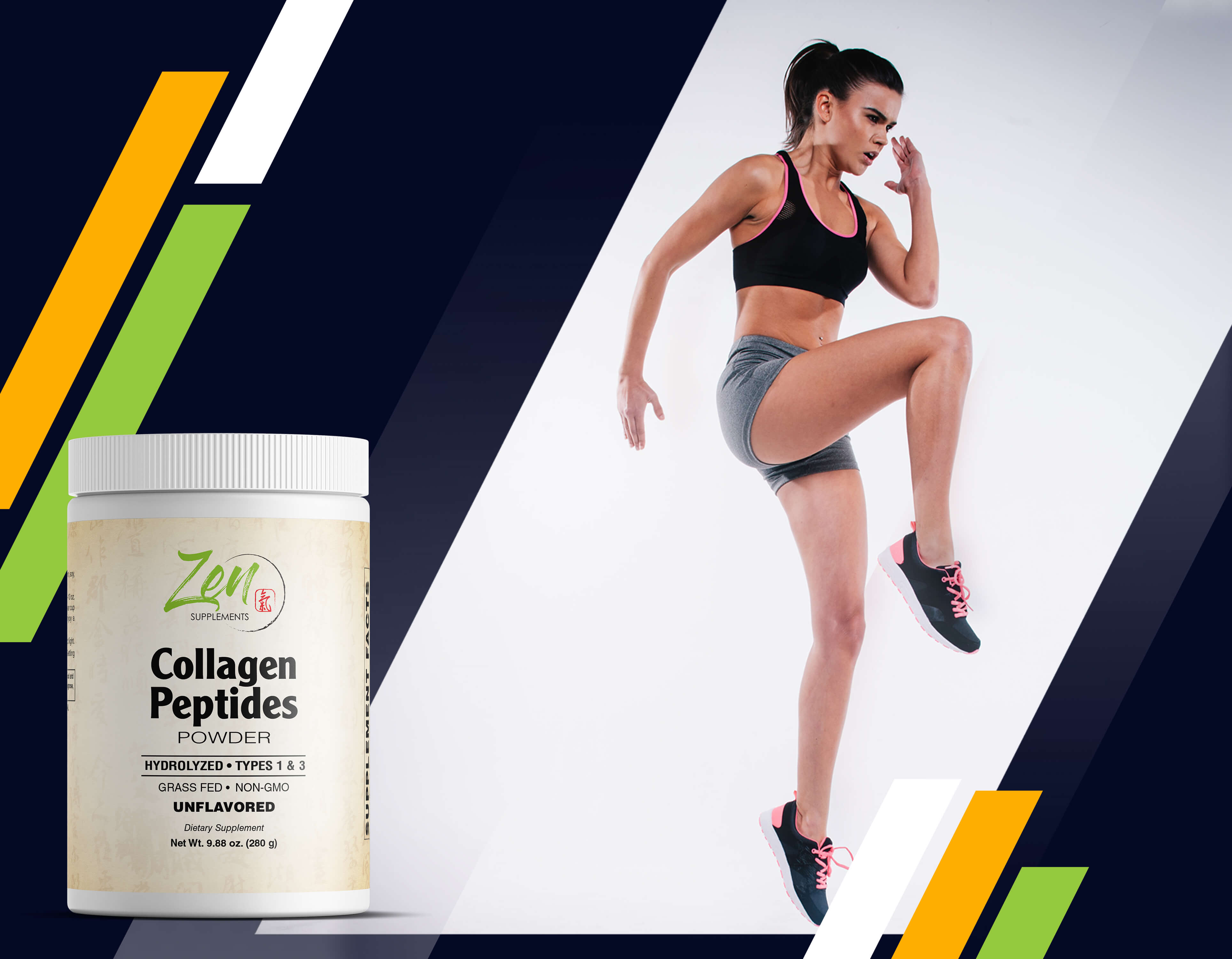 Collagen Peptides (Types 1 & 3) - 280g Powder