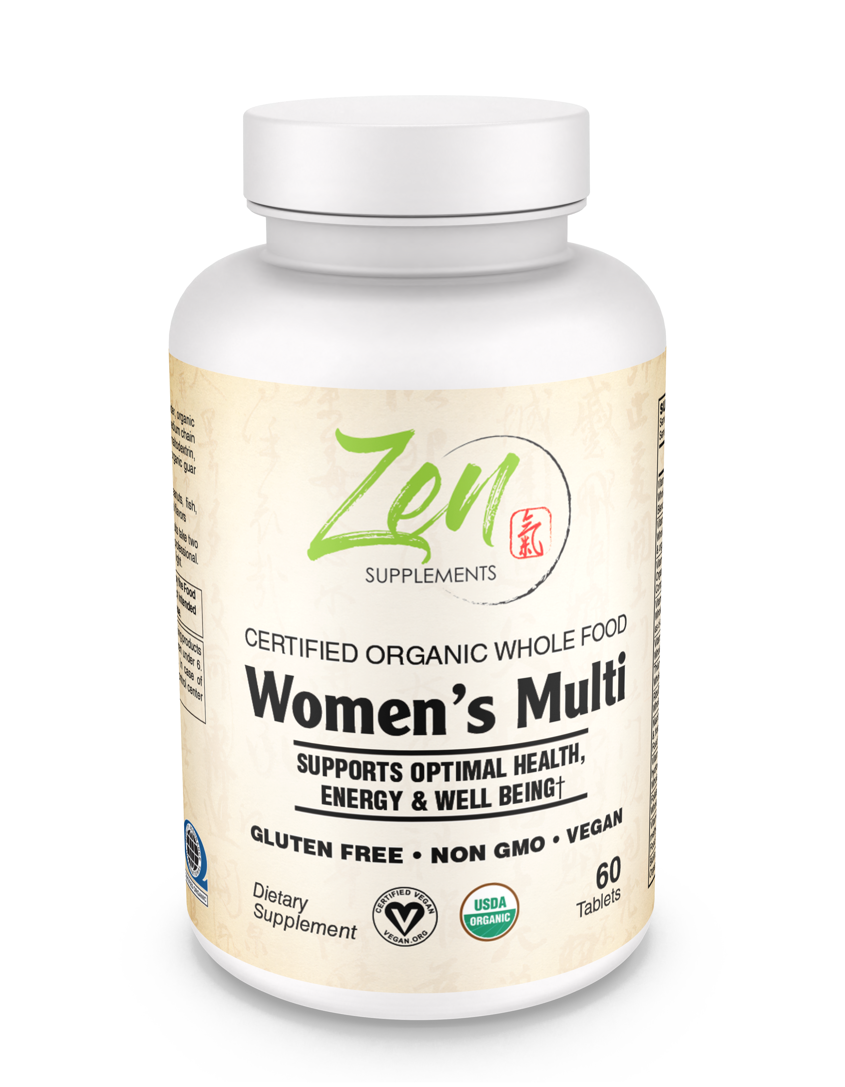 Organic Whole Food Women's Multi 60 TAB