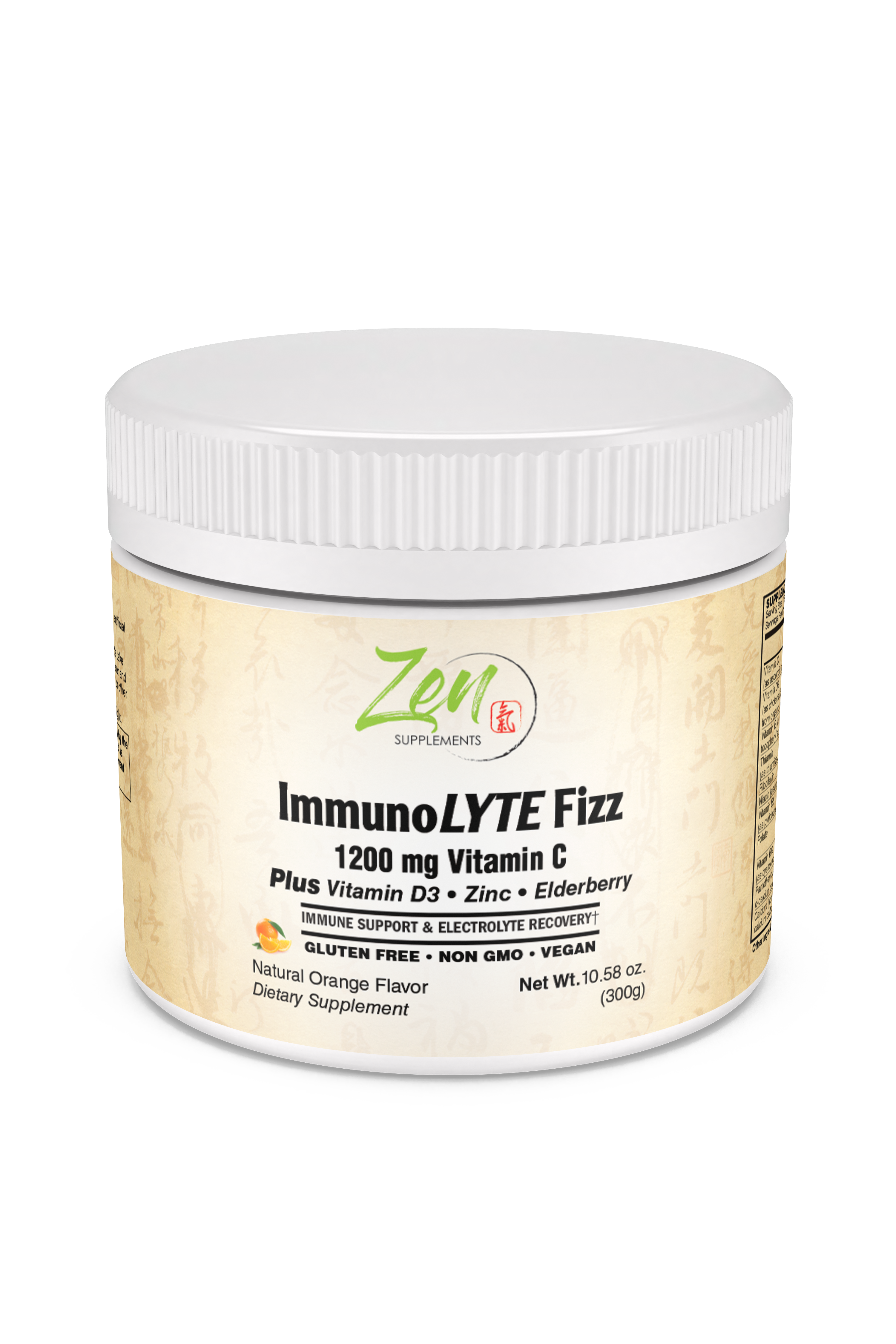 Immunolyte Fizz Powered Mix Immune Multivitamin Orange 300g