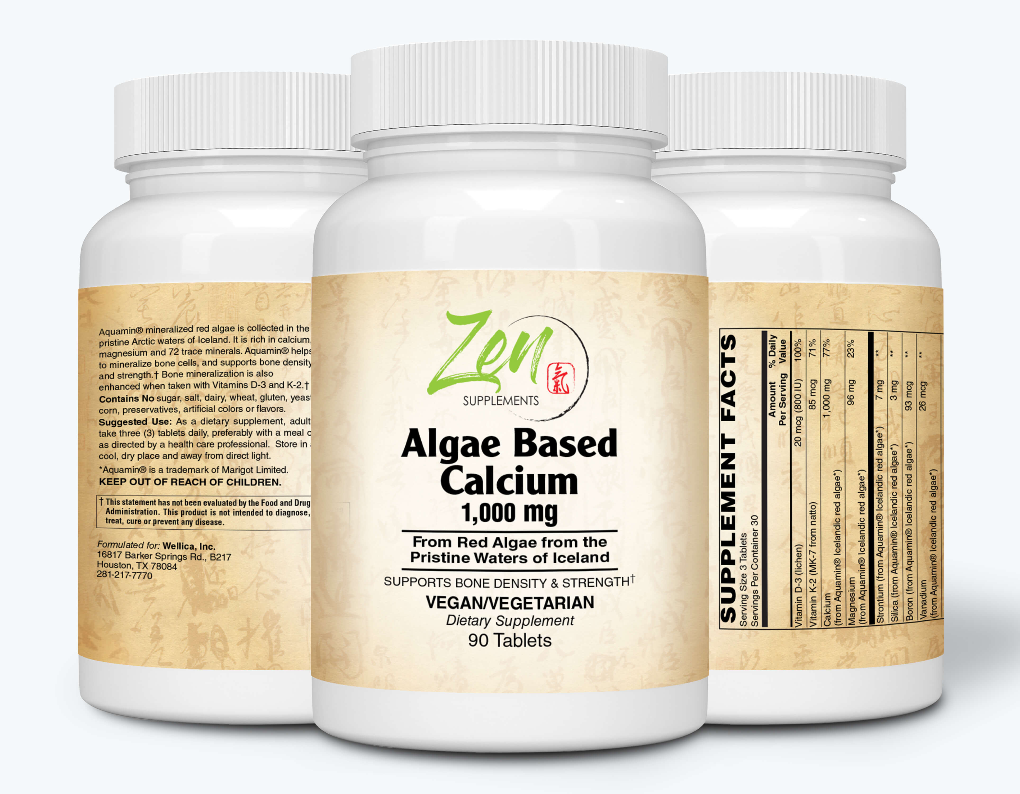 Algae Based Calcium 1000mg