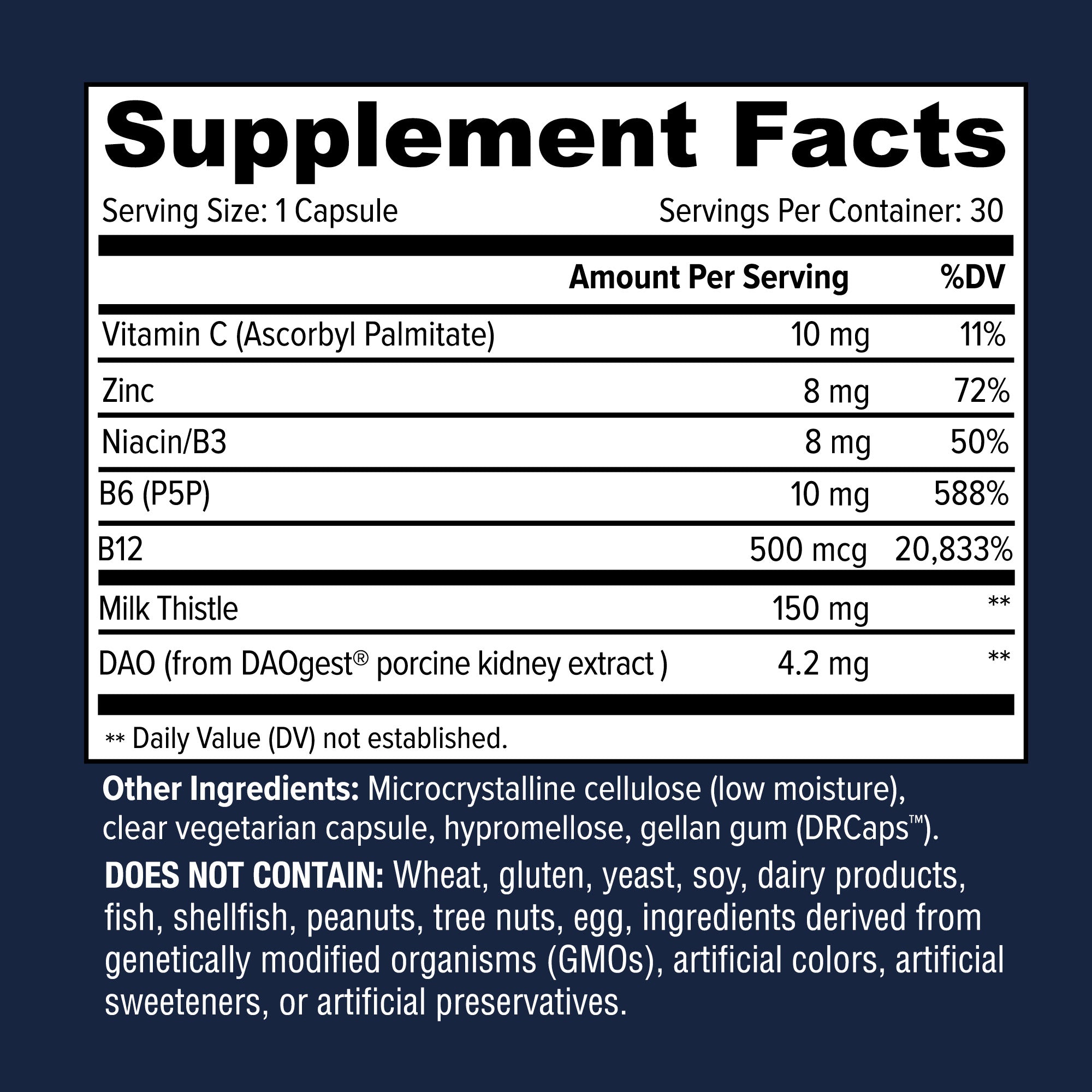Option One B4U Drink - Hangover Prevention with DAO Enzymes