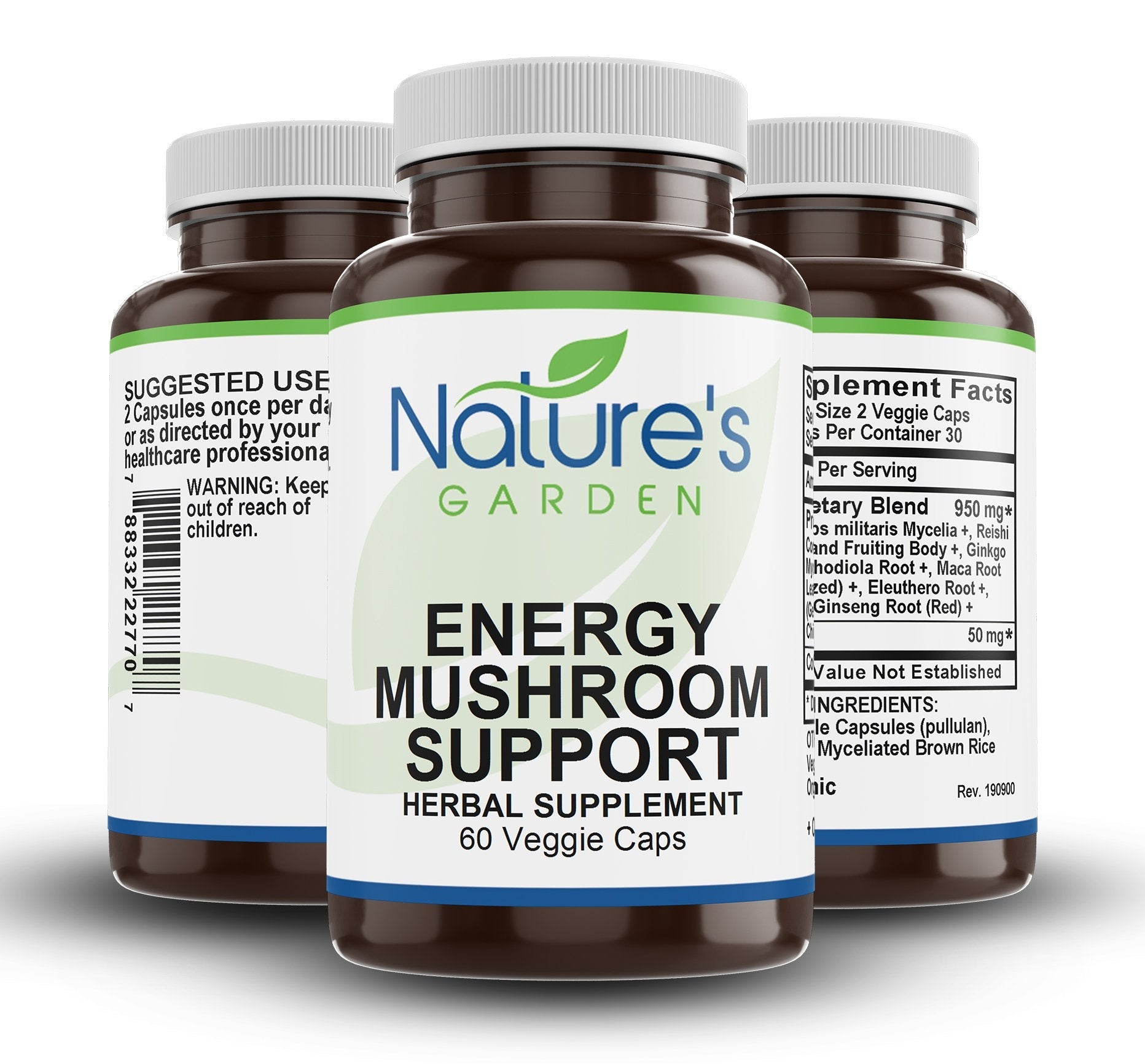 Energy Mushroom Support COG Capsules 60 VegCap