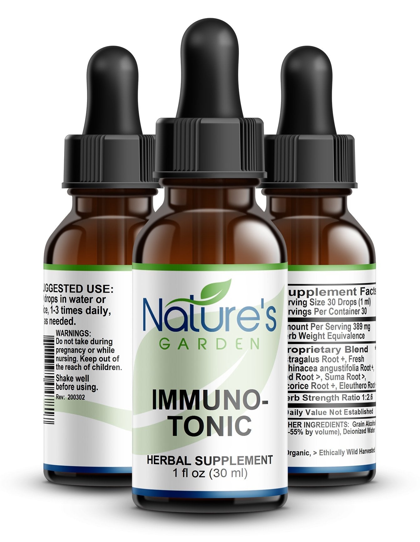Immuno-Tonic/Immuno-Stimulant Liquid Extract 1 oz