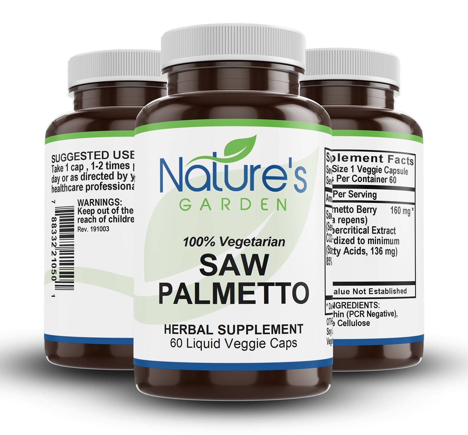 Saw  Palmetto  - 60 Liquid Veggie Caps