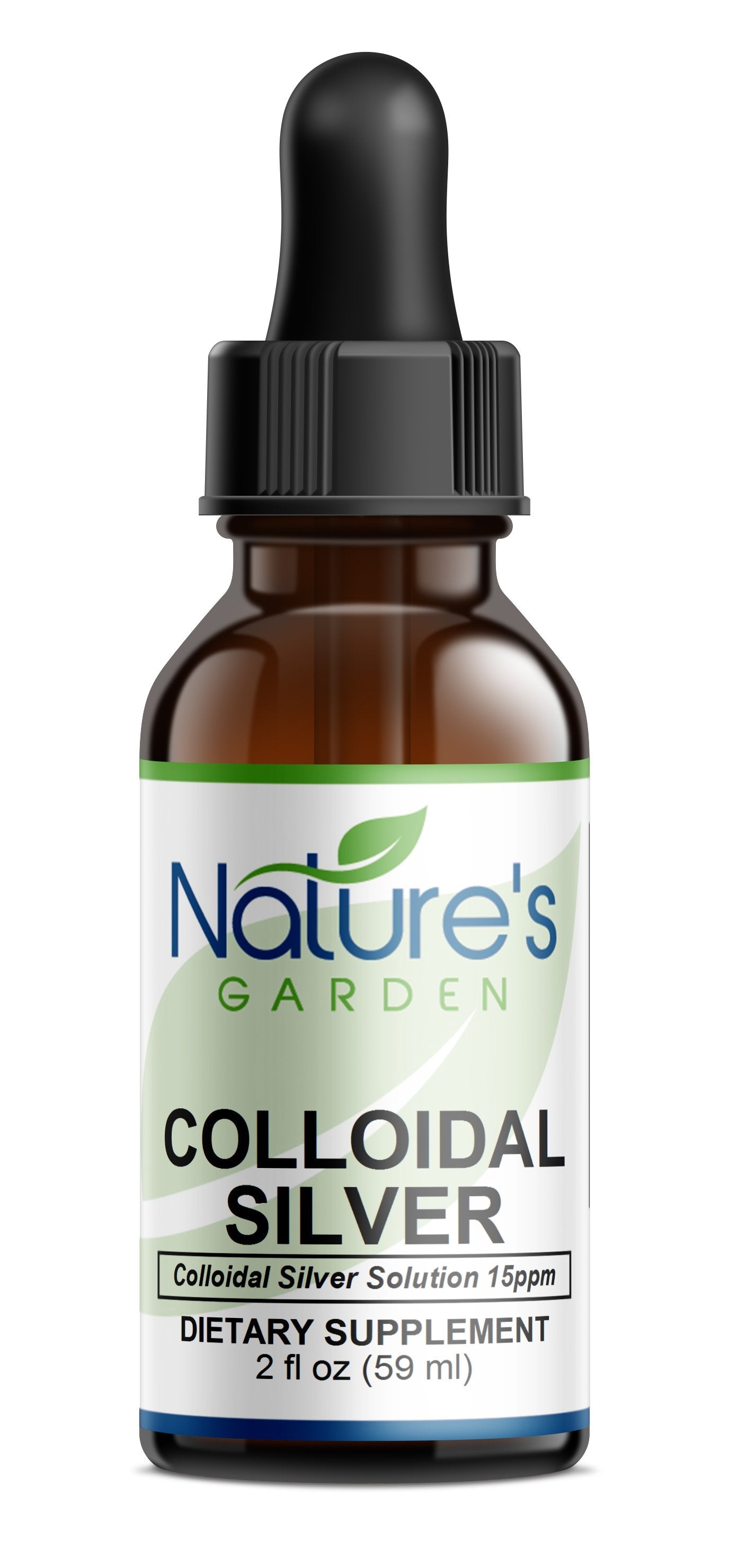 Colloidal Silver 15ppm (oral drops) - 2 oz