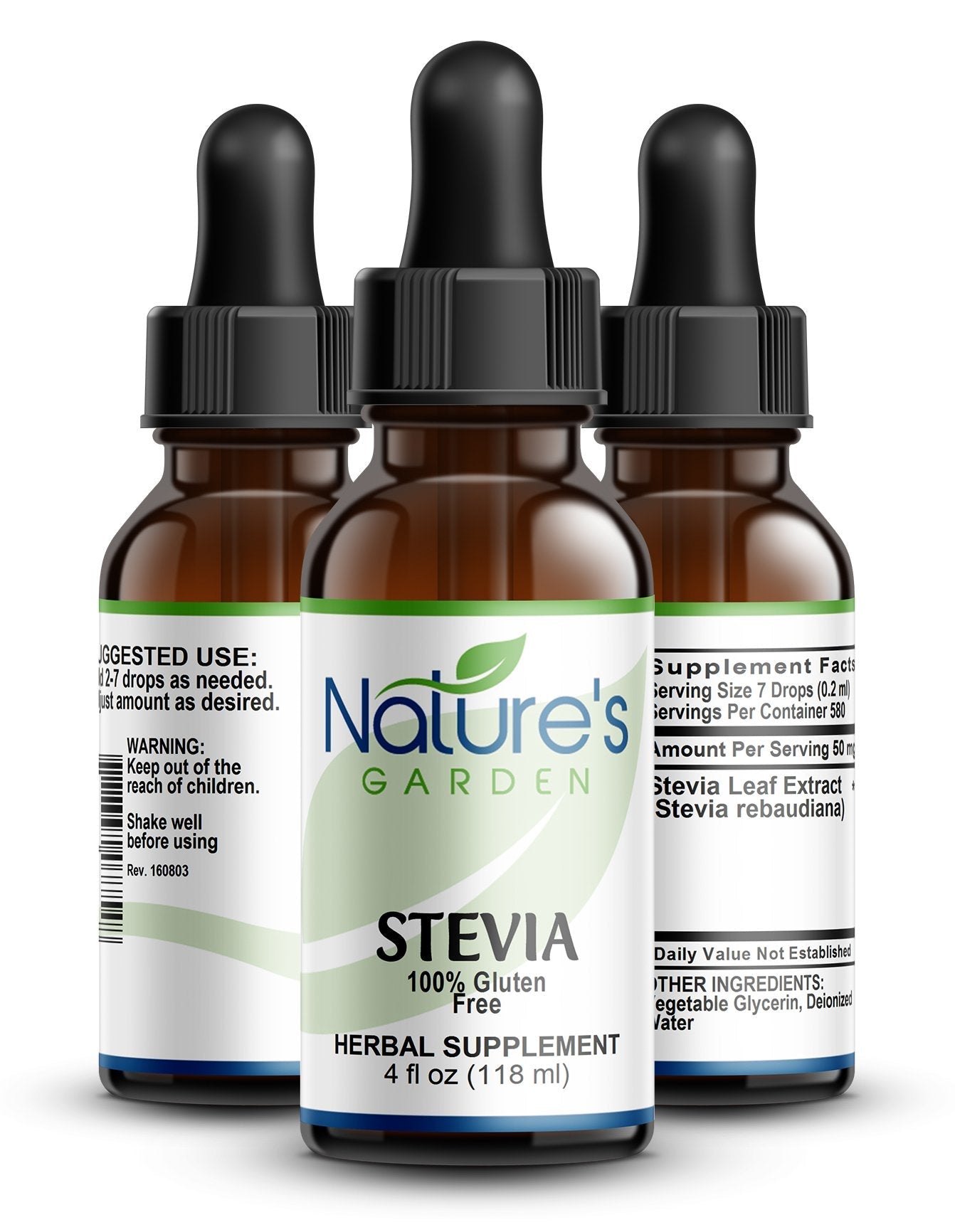 Stevia - 4 oz Liquid- Single Alcohol Free - Sugar Substitute