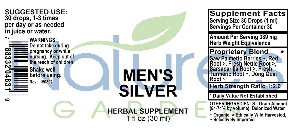 Men's Silver/Prosta-Complex Liquid Extract 1 oz