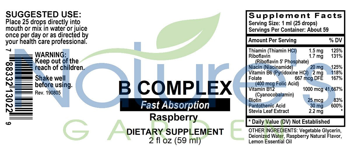 B Complex - 2 oz Liquid Vitamins