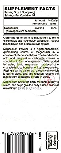 Zen Supplements - Mellow Mag-Cherry Flavor Magnesium Carbonate - Natural Aid to Support Constipation & Sleeping Difficulties, Promotes Anti-Stress, Calm & Regularity 8 Oz- Effervescent Powder
