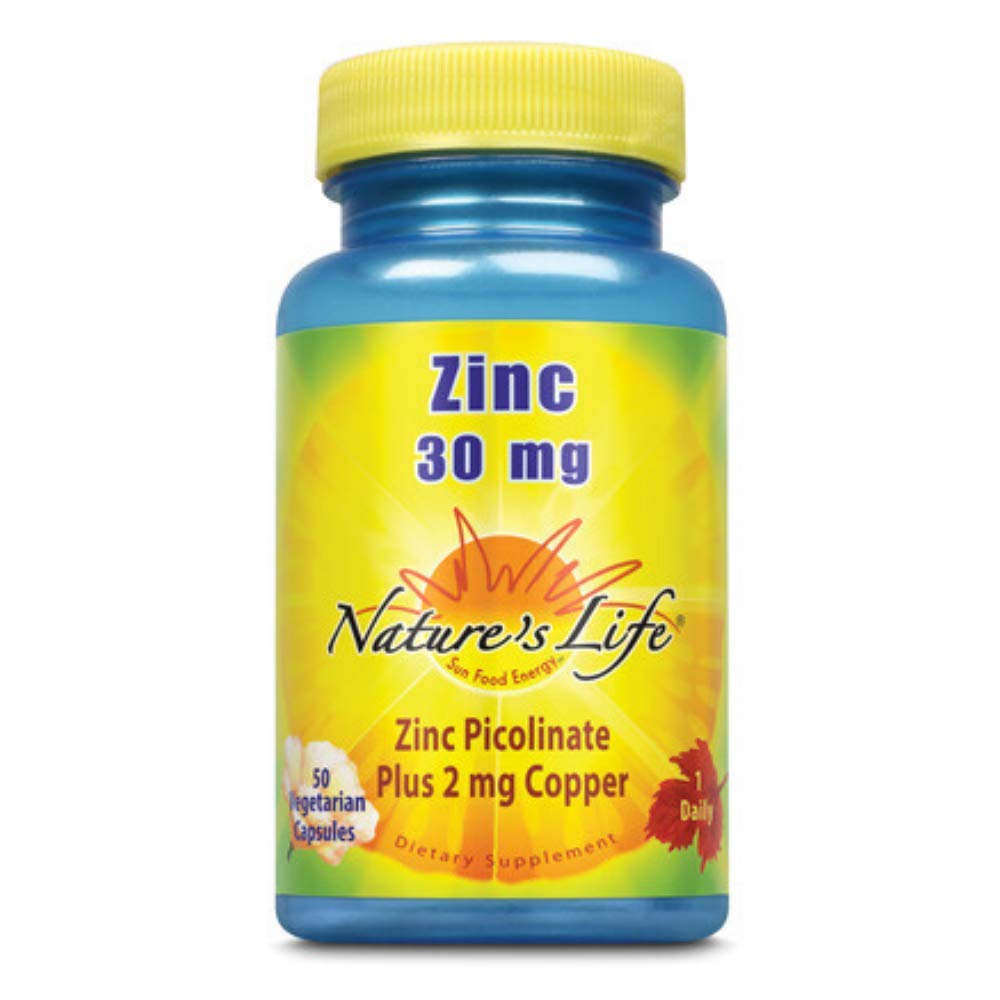 NaturesLife Zinc30mgPicolinate 50ct VegCap