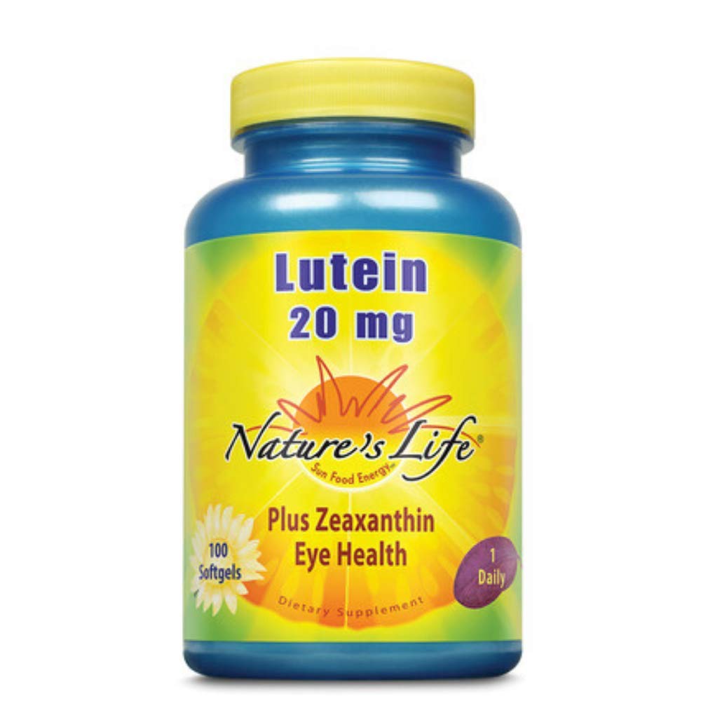 NaturesLife Lutein20mg 100ct Softgel