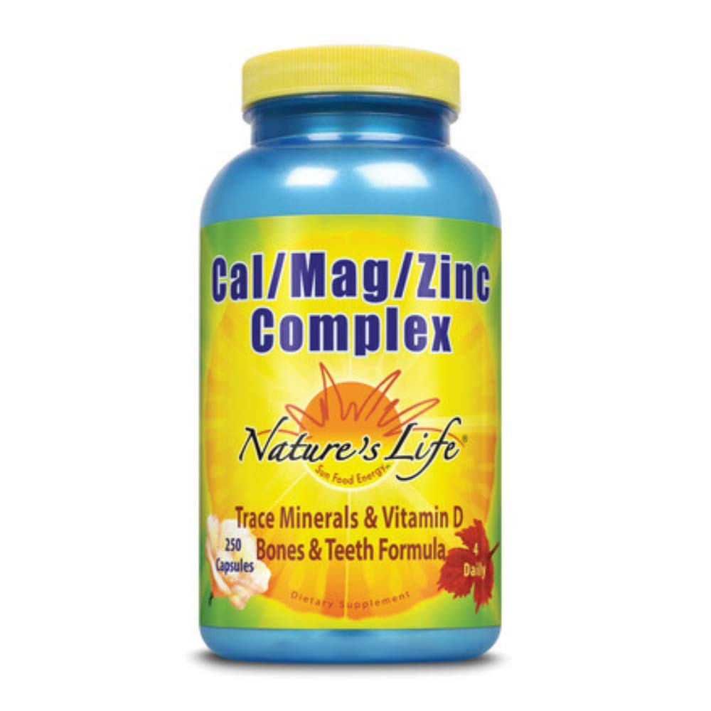 Nature's Life Cal Mag Zinc Complex 250 Cap
