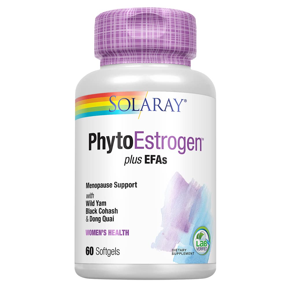Solaray Phyto Estrogen Plus EFA's 60ct Softgel