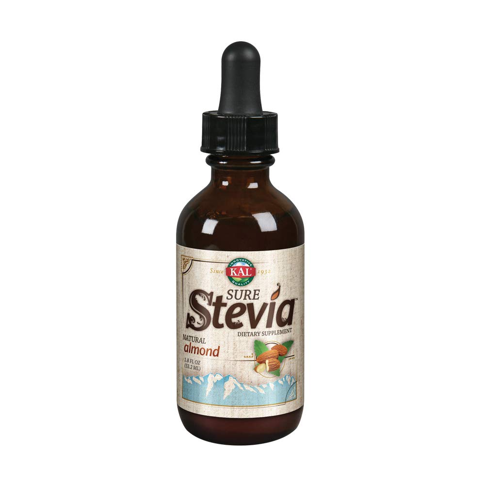 KAL SureSteviaLiquidExtract 1.8oz Drops Almond