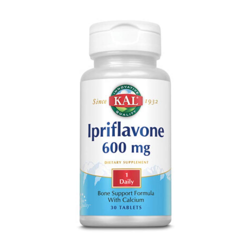 KAL 600 Mg Ipriflavone Tablets, 30 Count