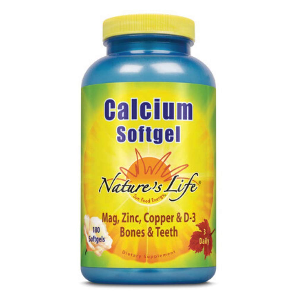 NaturesLife CalciumSoftgelComplex 180ct Softgel
