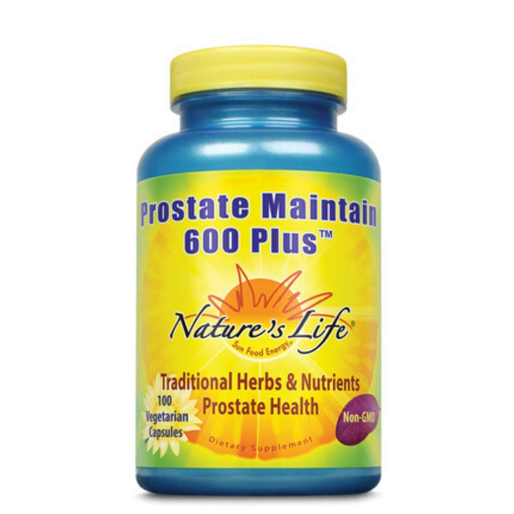 Nature's Life Prostate Maintain 600 Plus 100 Vgc