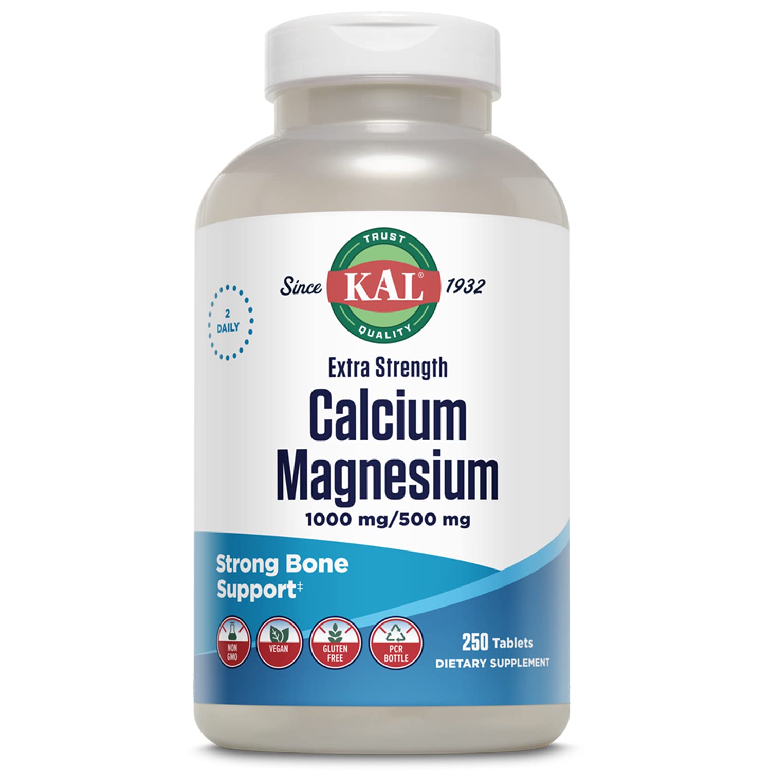 KAL ExStCalcium+Magnesium 250ct Tablet