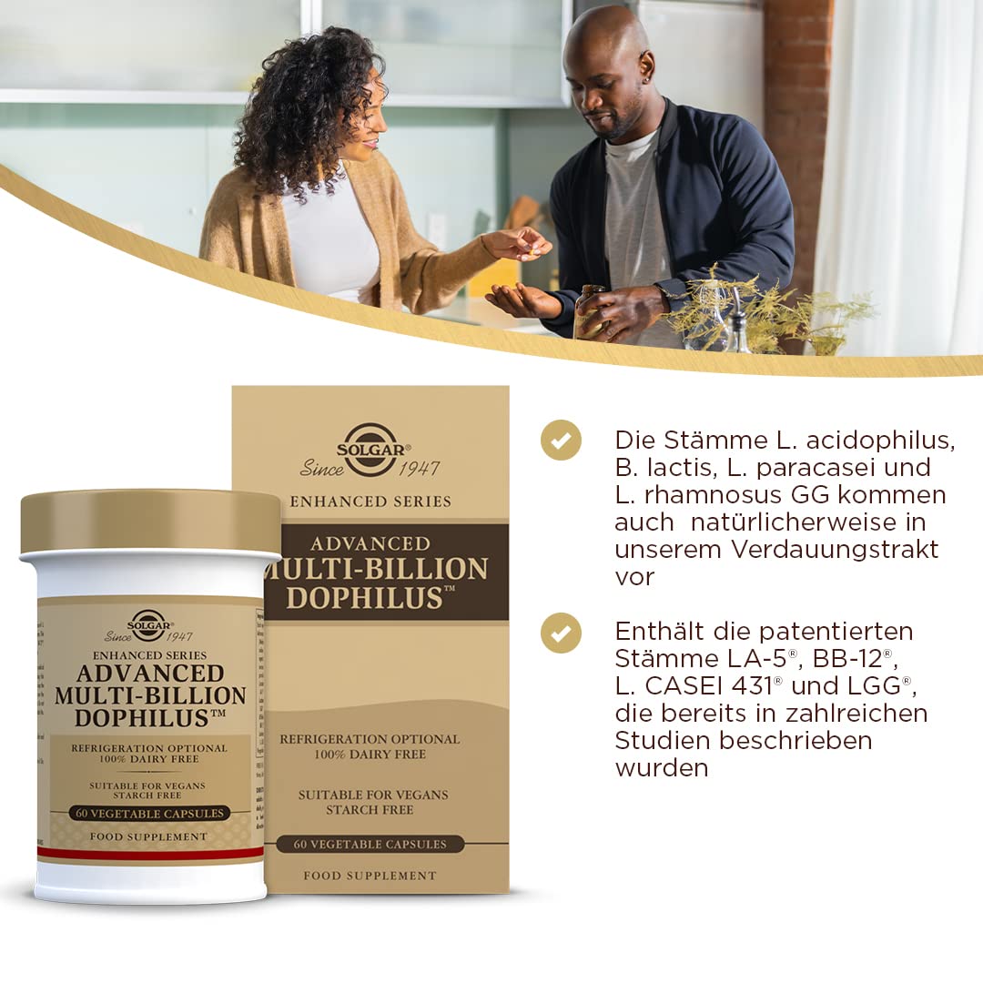 Advanced Multi-Billion Dophilus Vegetable Capsules 60 SG