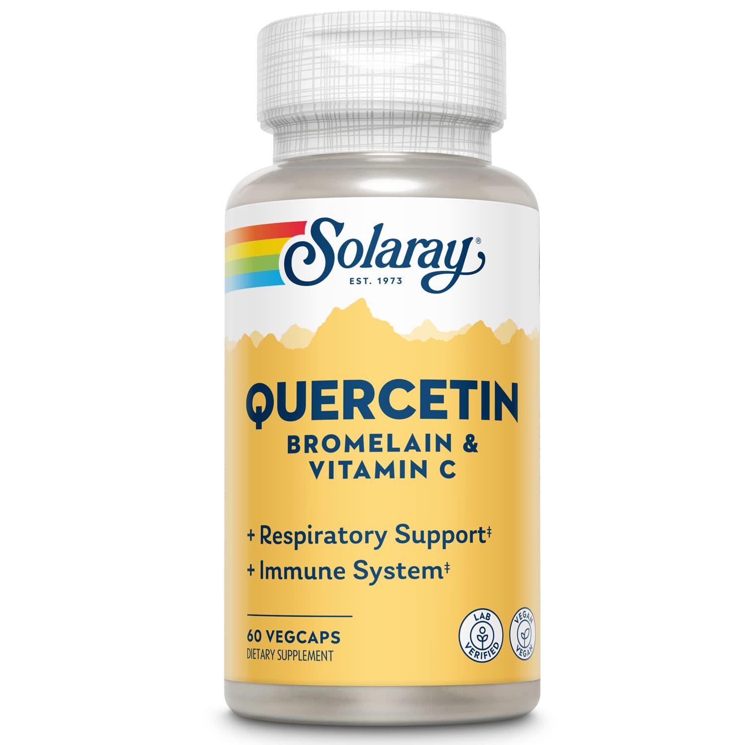 Solaray QBCPlex Quercetin & Bromelain plus Vitamin C 60ct VegCap
