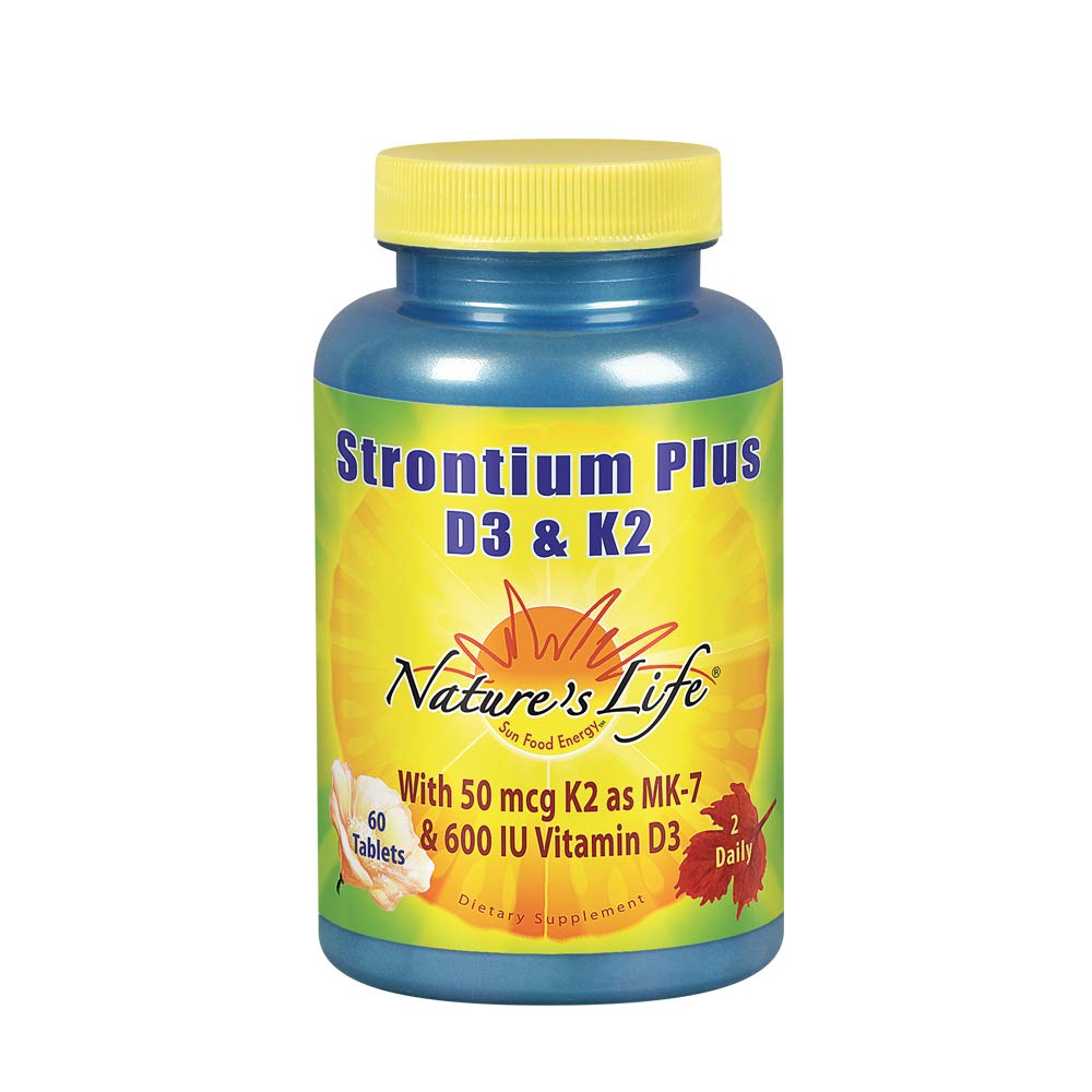 NaturesLife StrontiumPlusD&K 60ct Tablet