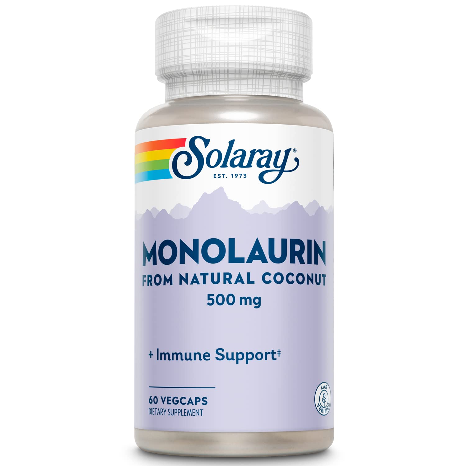 Solaray Monolaurin Immune System Support 60ct VegCap
