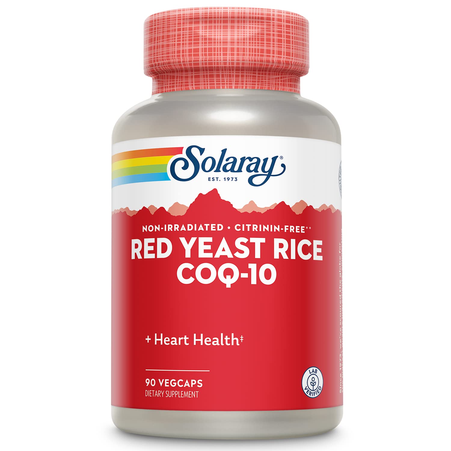 Solaray Red Yeast Rice plus CoQ-10 90ct VegCap