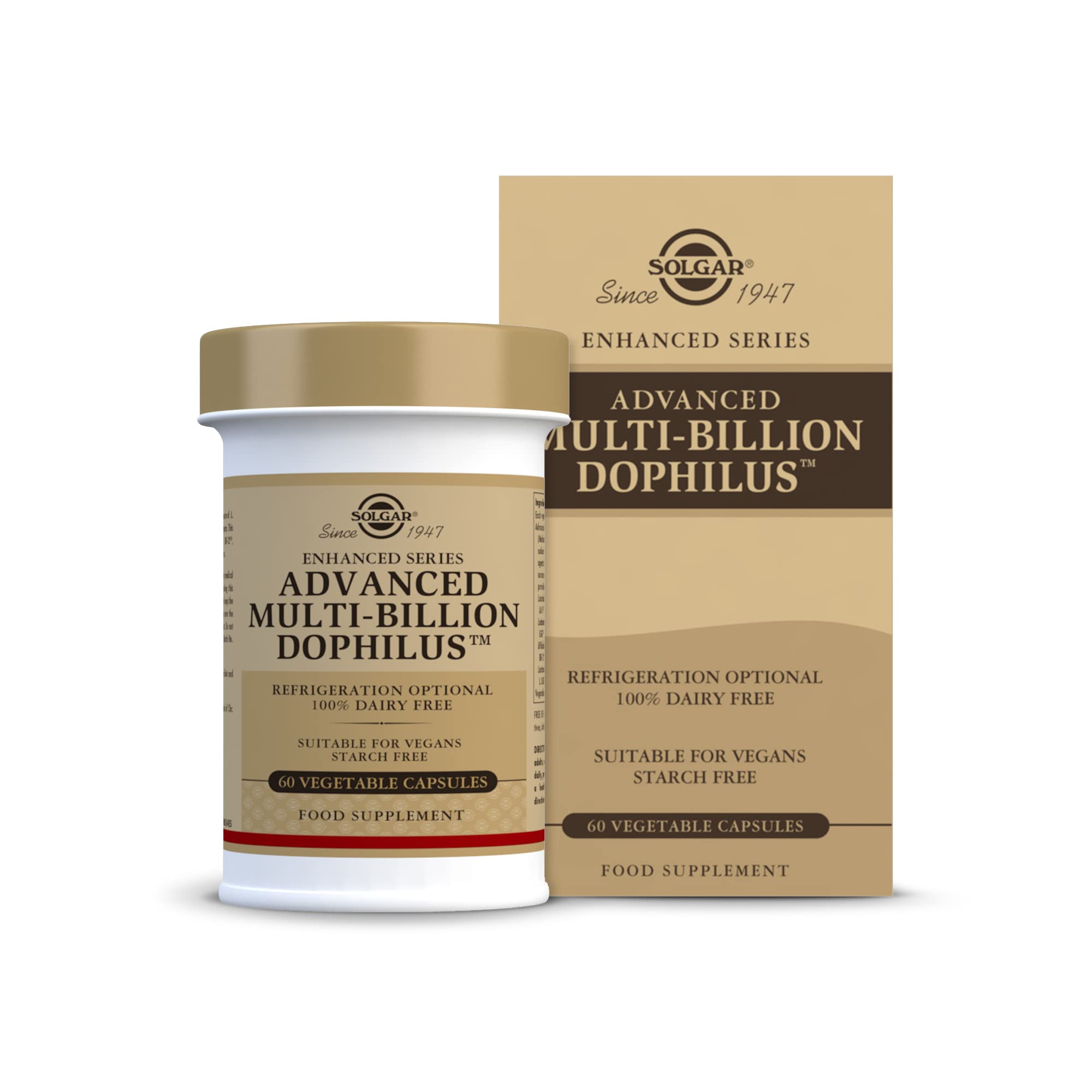 Advanced Multi-Billion Dophilus Vegetable Capsules 60 SG