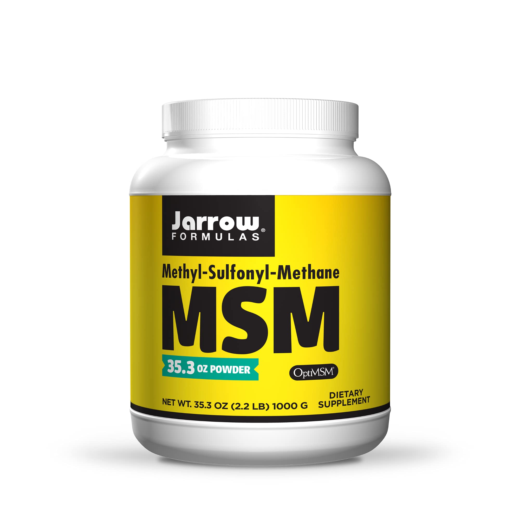Jarrow Formulas MSM Sulfur Powder, for Beauty and Bone and Joint Health, 35.3 Oz