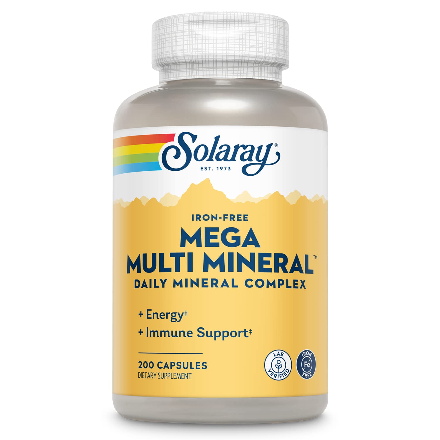 Mega Multi Mineral Iron-Free 200ct Capsule