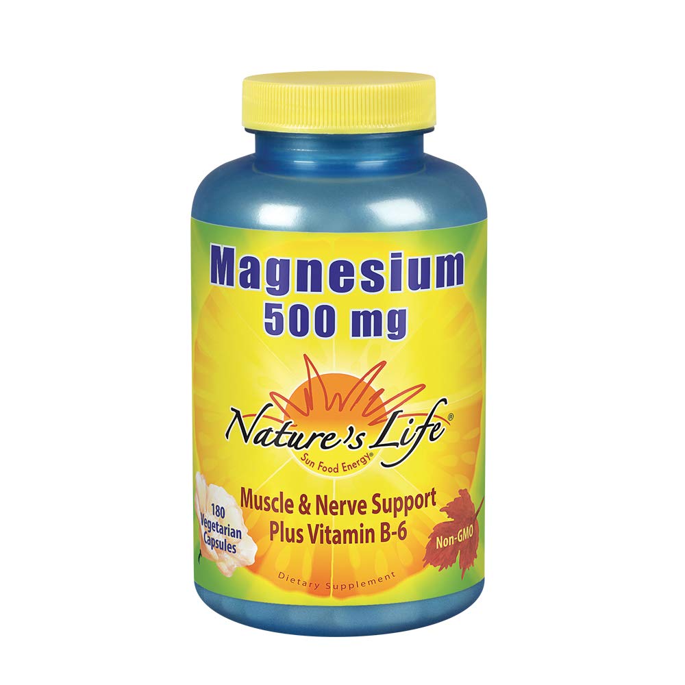 NaturesLife Magnesium500mg 180ct VegCap