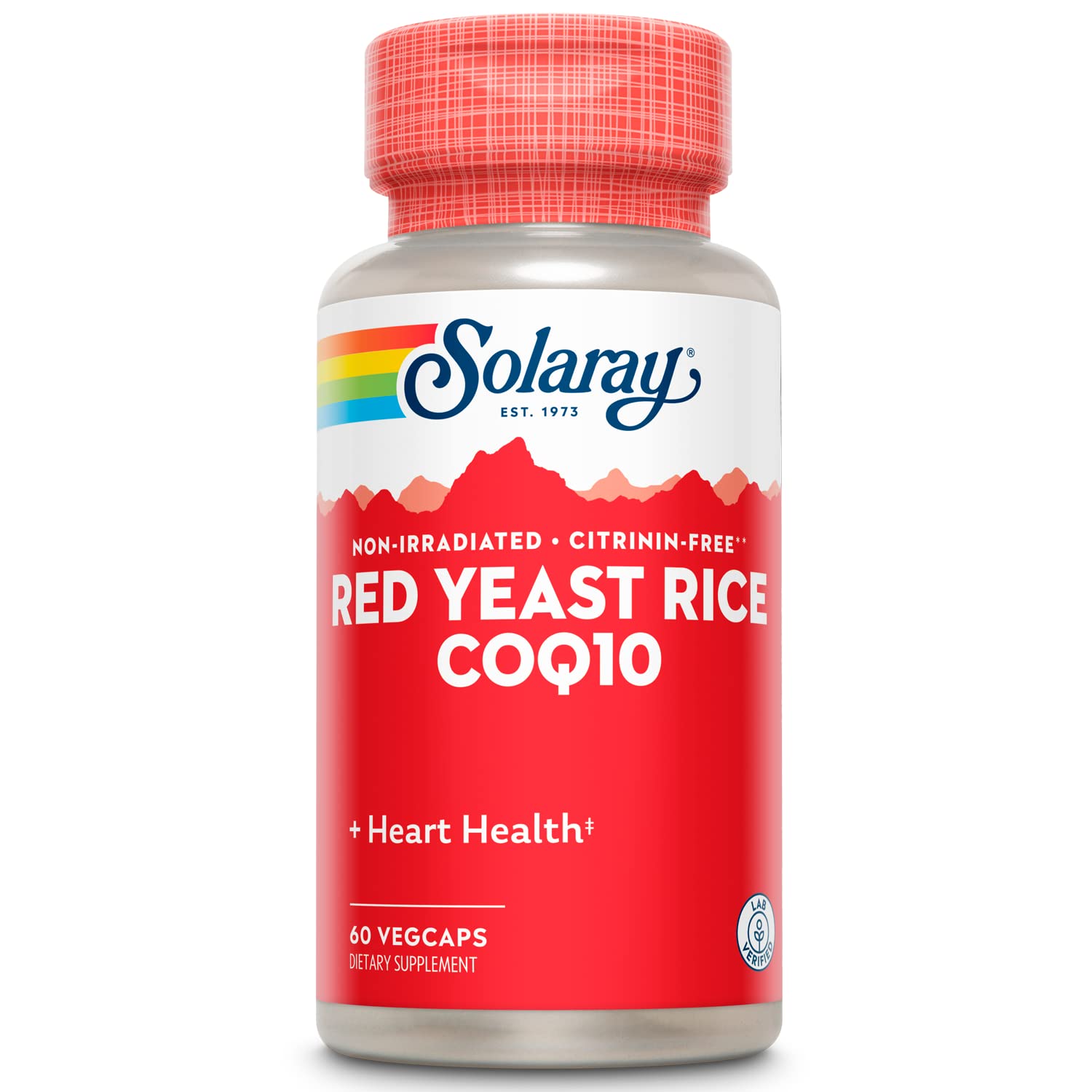 Solaray Red Yeast Rice plus CoQ-10 90ct VegCap