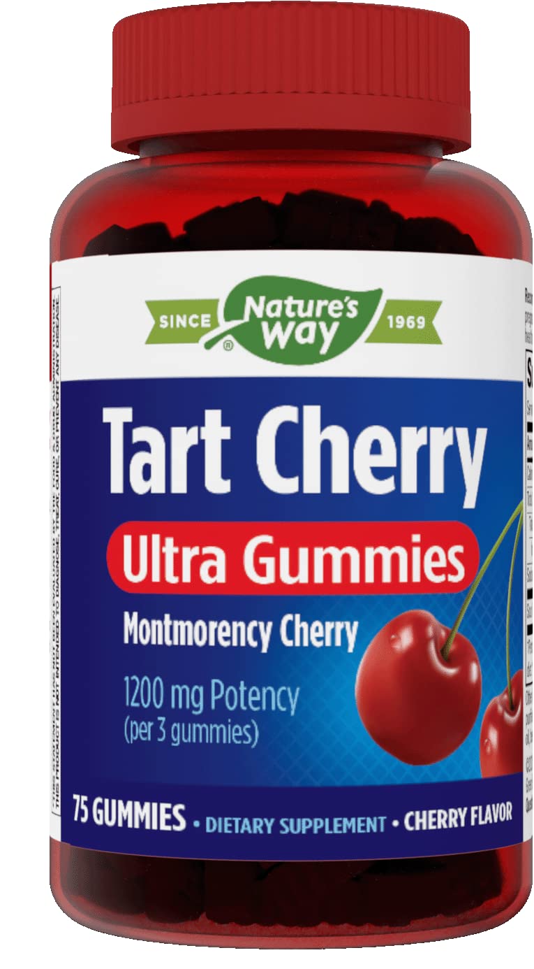 Enzymatic Therapy Tart Cherry Ultra Gummies 75 Gummy