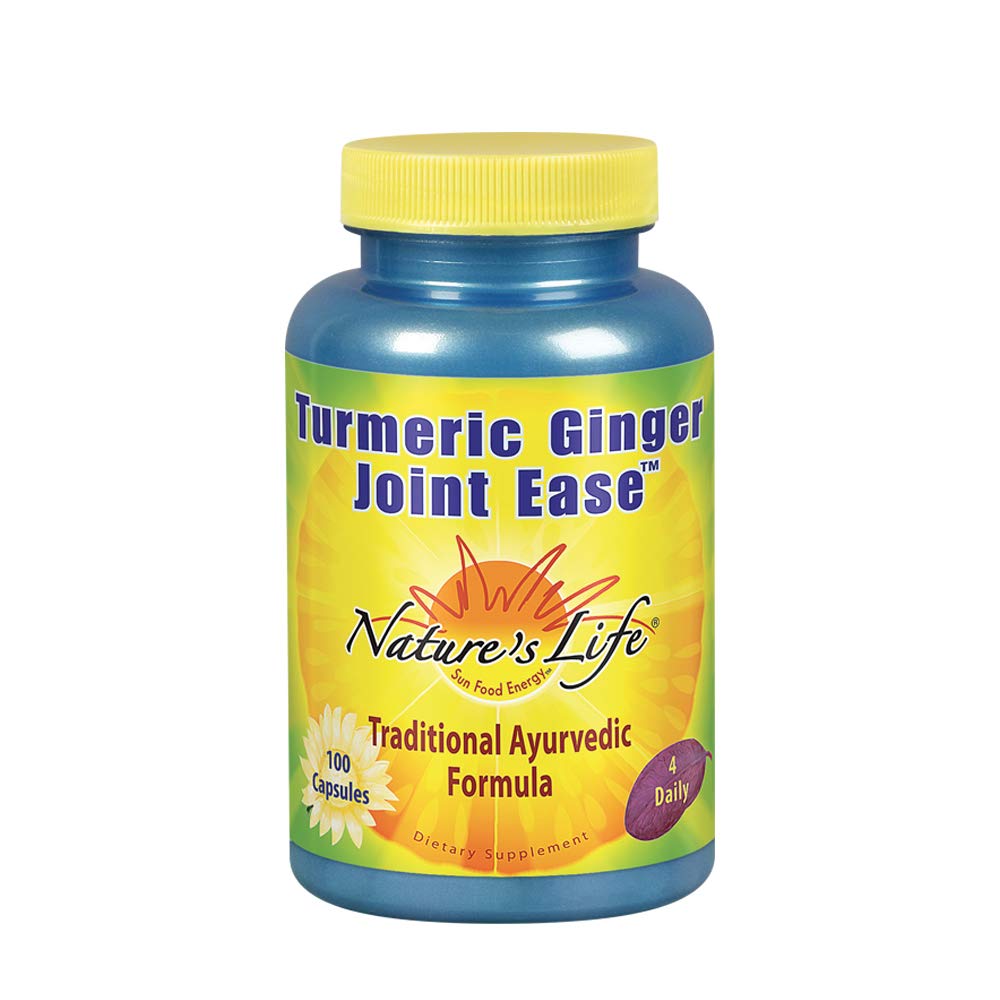 Nature's Life Turmeric Ginger Joint Ease 100 Cap