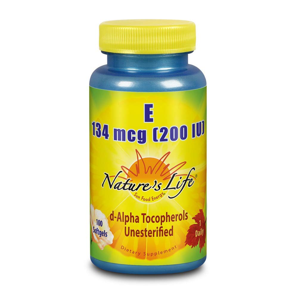 NaturesLife VitaminE 100ct Softgel