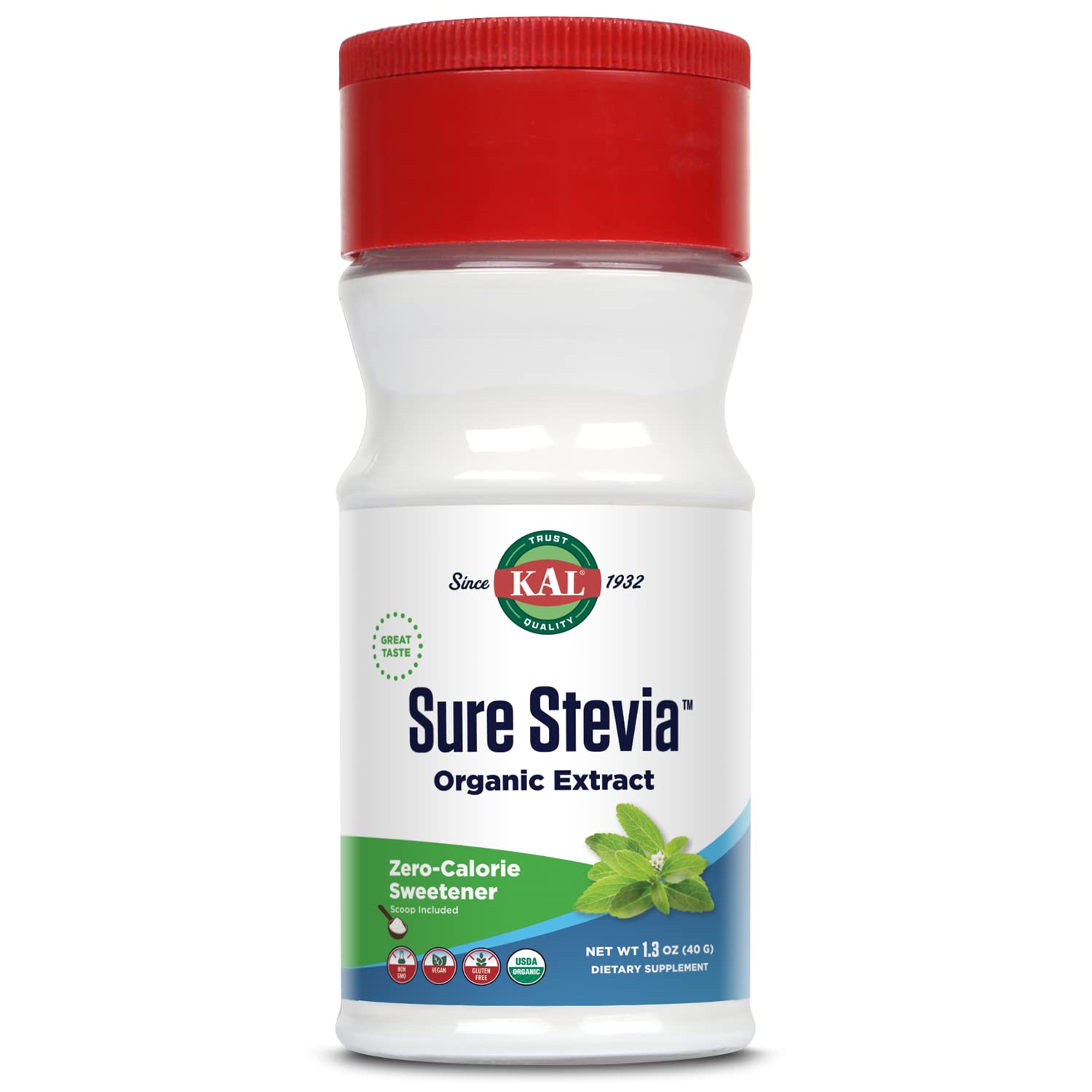 KAL Pure Stevia Extract, Fruit Punch, 1.8 Fluid Ounce