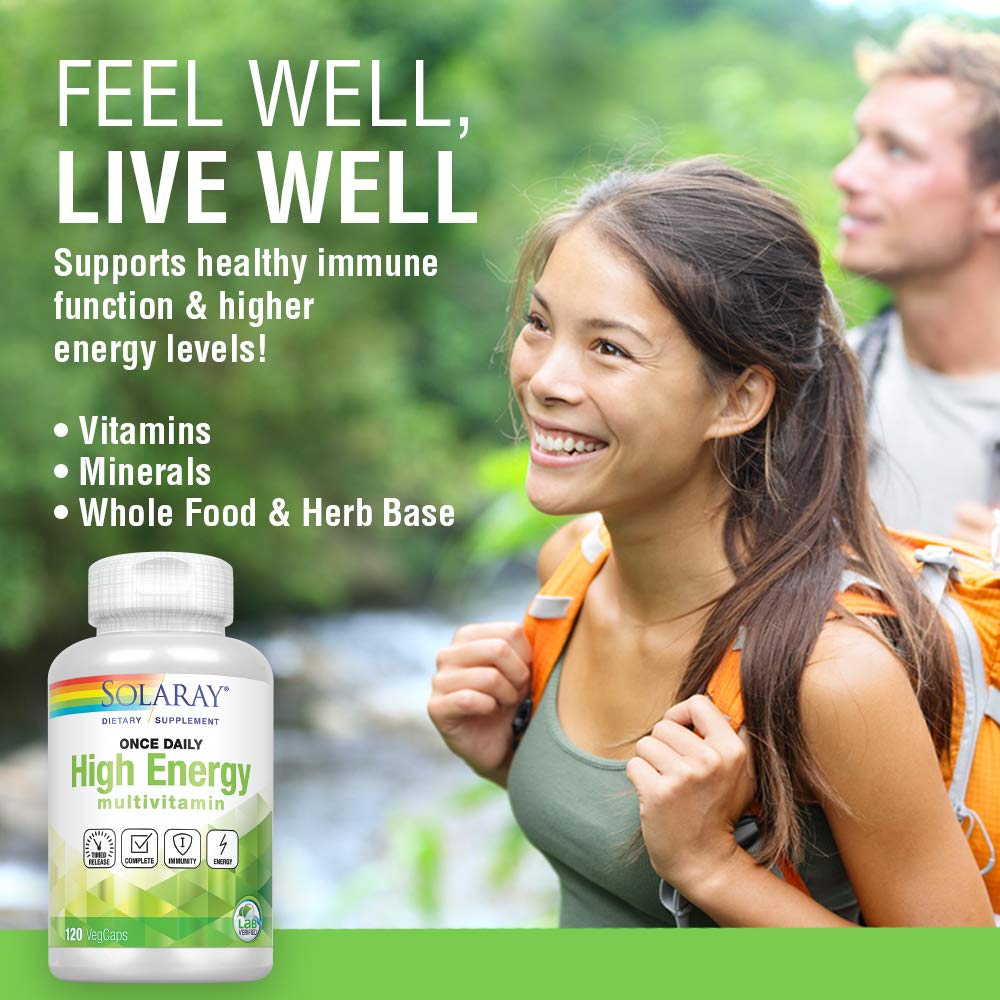 Once Daily High Energy Multivitamin, Iron Free