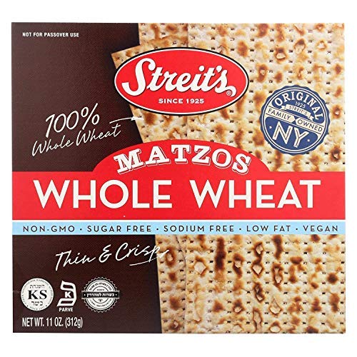 Streits Matzo Whole Wheat 11 oz Pack of 12