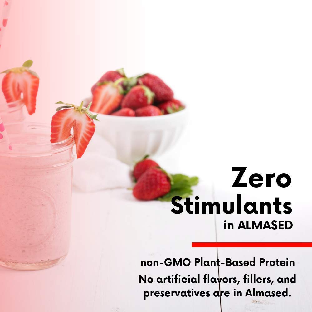 Almased Meal Replacement Shake -Plant Base Protein -Weight Loss Formula -Low-Glycemic High Protein Diet -Metabolism & Energy Booster -Weight Management Supplement - NON GMO, Gluten Free,17.6oz -1 PACK