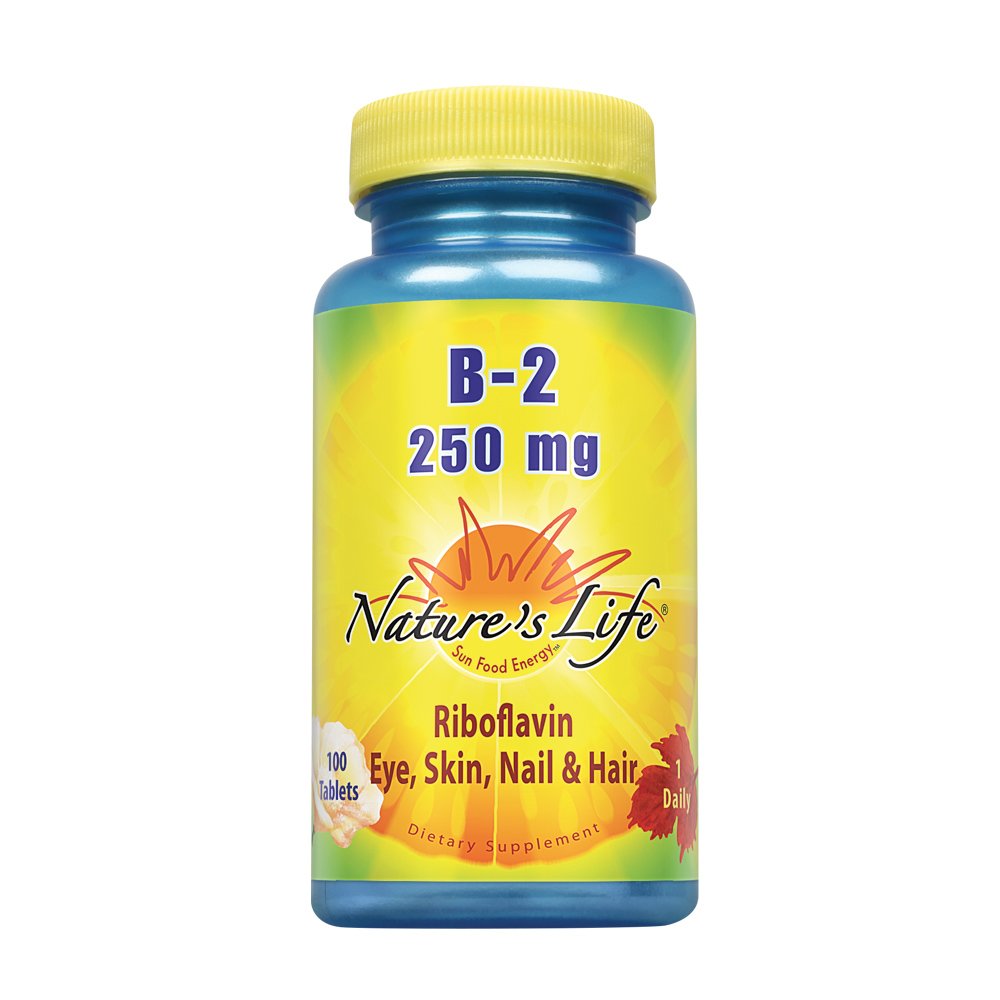 Nature's Life Vitamin B-2 250 Mg 100 Tab